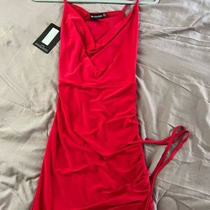 Red Short Fashion Nova Shape Dress